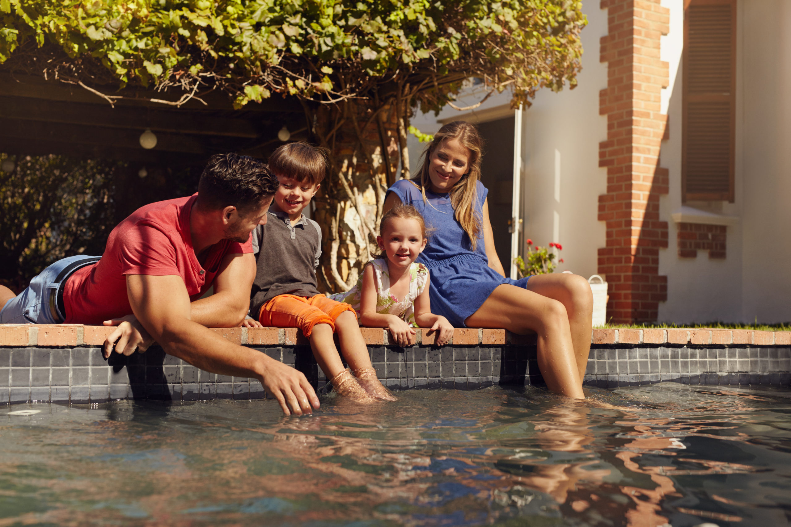 Family Bonding with Pool Activities